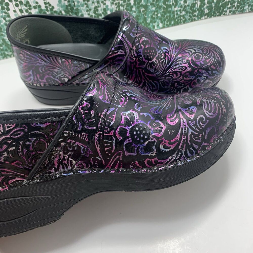 Dansko XP 2.0 Design Leather Professional Clogs Size 38 EU Or 7.5-8 US Women’s - Picture 12 of 16